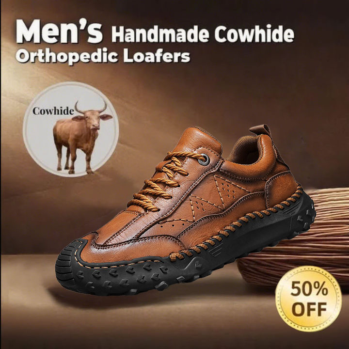 ⏰Today 50% OFF ⏰Wide toe box loafers Casual leather arch support