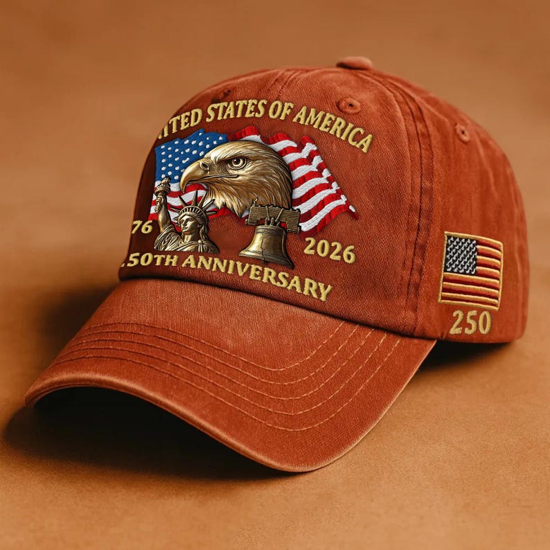 Eagle & Liberty – United States 250th Anniversary Hat