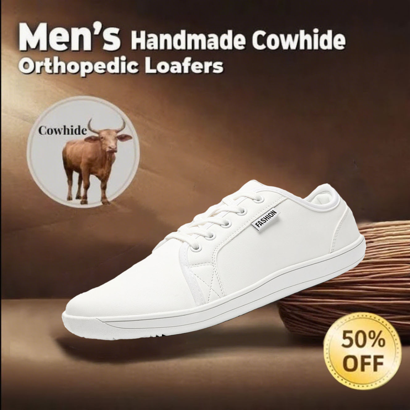 Today 70% OFF🔥 Wide toe box loafers Casual leather arch support