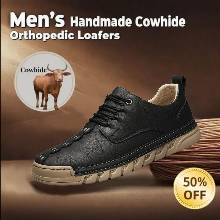 🔥Today 50% OFF🔥 Wide toe box loafers Casual leather arch support