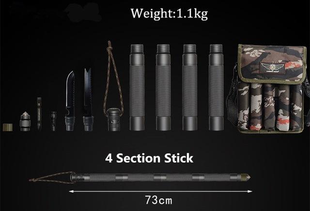 Collapsible Tactical Survival Walking Stick