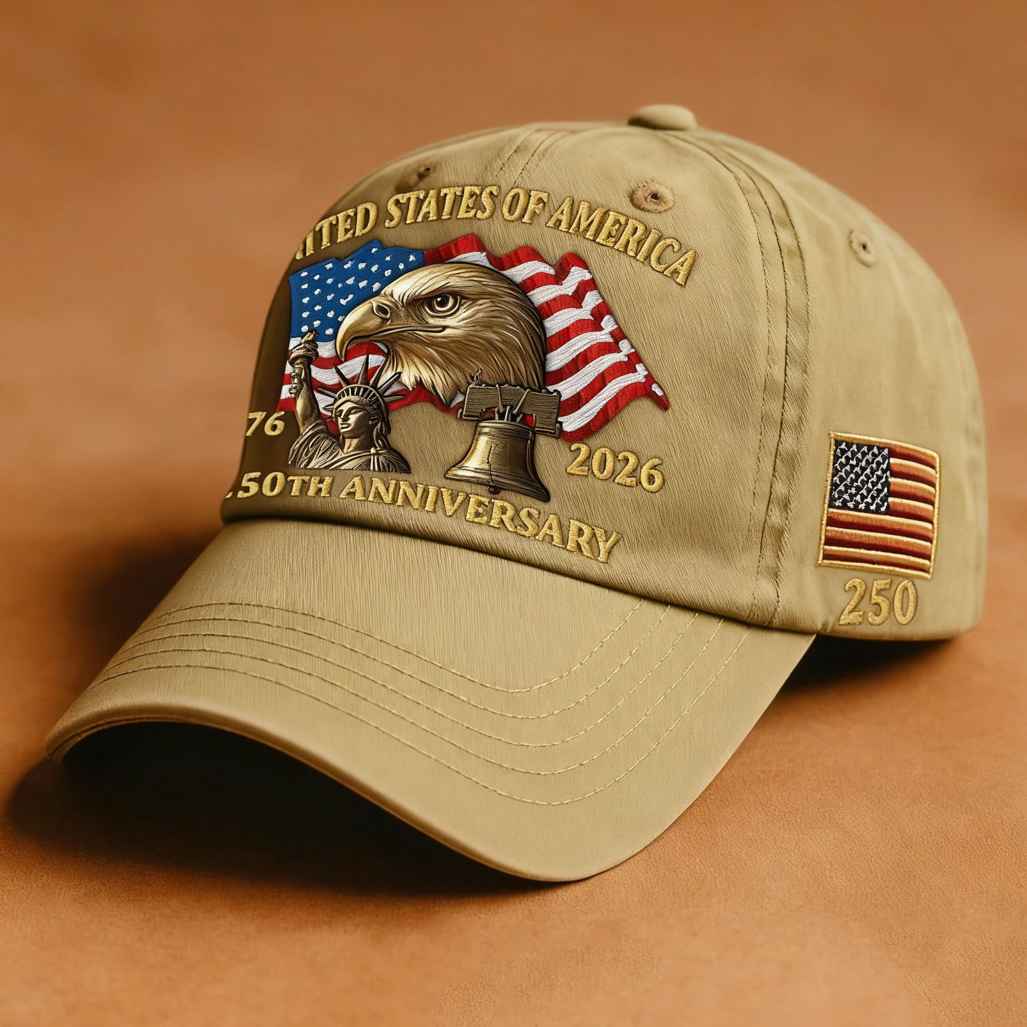 Eagle & Liberty – United States 250th Anniversary Hat