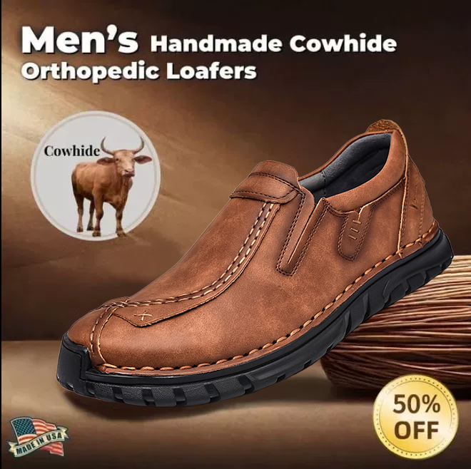 ⏱️50% off - 2025 Newest Men's Orthopedic Leather Loafers