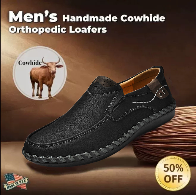 50% off - 2025 Newest Men's Orthopedic Leather Loafers