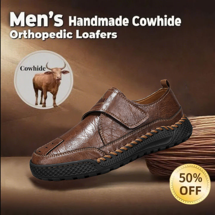 🔥Today 50% OFF🔥 Wide toe box loafers Casual leather arch support