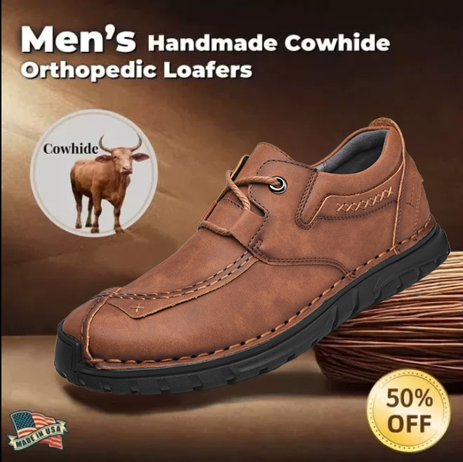 ⏱️50% off - 2025 Newest Men's Orthopedic Leather Loafers