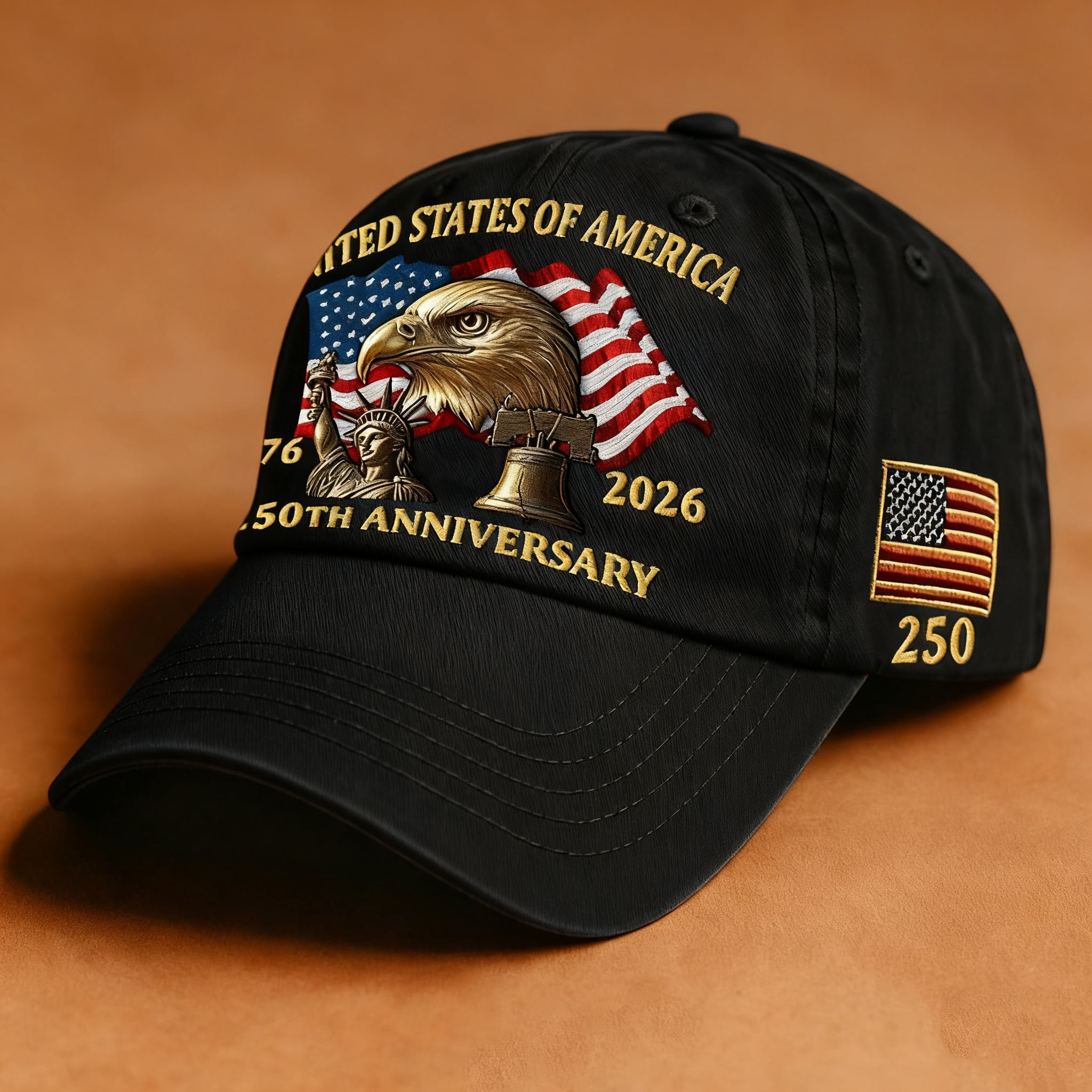 Eagle & Liberty – United States 250th Anniversary Hat