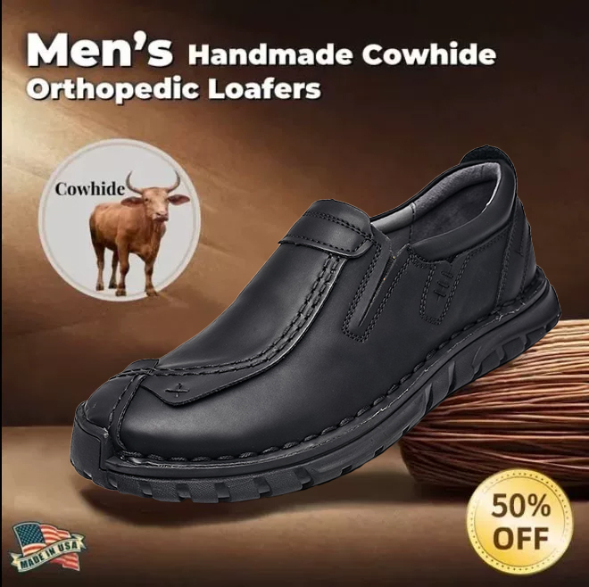 ⏱️50% off - 2025 Newest Men's Orthopedic Leather Loafers