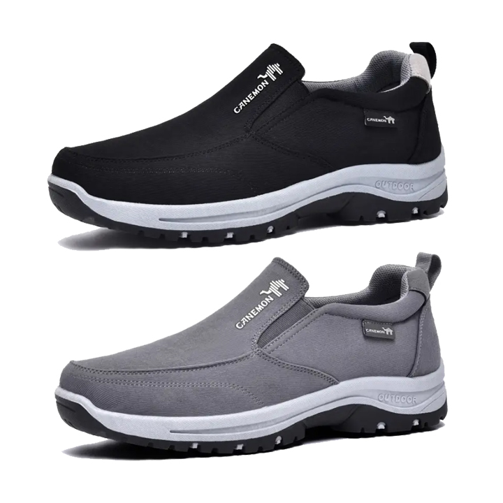 🔥LAST DAY 70% OFF🔥Men's Arch Support & Breathable and Light & Non-Slip Shoes - Proven Plantar Fasciitis, Foot and Heel Pain Relief.
