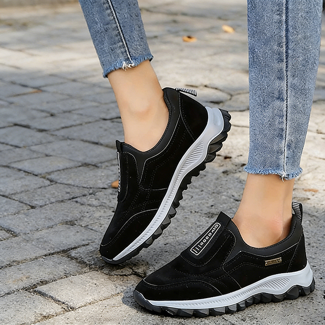 🔥LAST DAY 70% OFF🔥Women's Slip-On Outdoor Hiking Sneakers – Comfortable Breathable Non-Slip Shoes for Walking and Travel