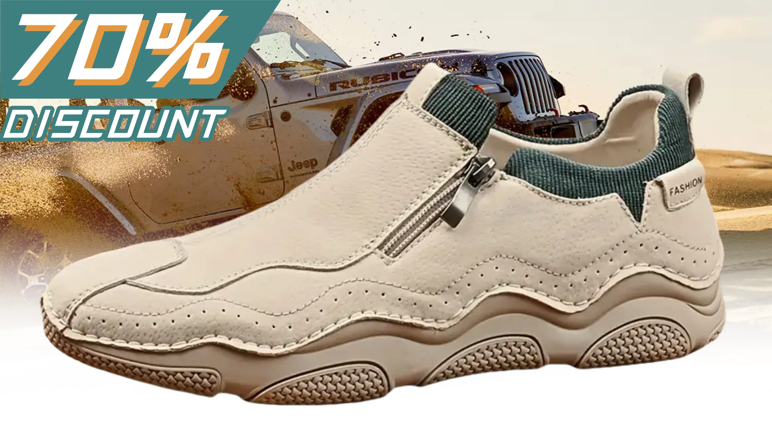 🔥On This Week Sale 70% OFF🔥Men's Casual Sneakers - Breathable Synthetic Upper, Non-Slip Rubber Sole, Comfortable Fabric Lining for Walking & Driving