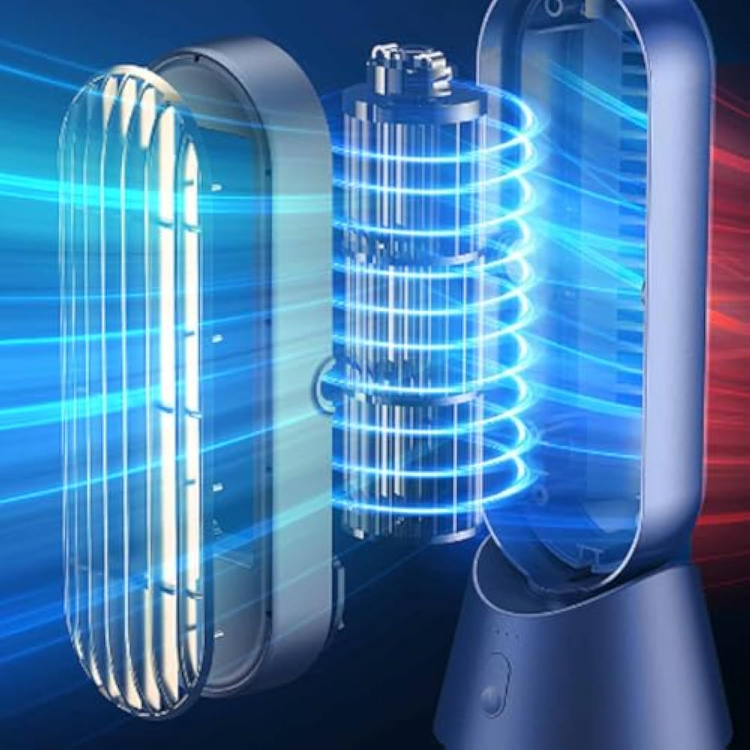 Rechargeable Air Circulator Fan – 360° Breeze for Home & Office