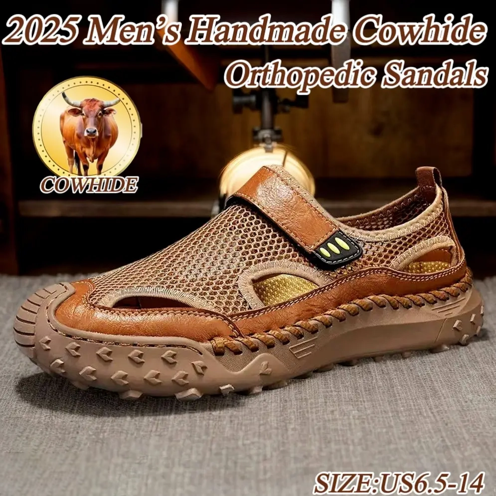 ⏰Last Day! 70% OFF 🔥Men's Outdoor Breathable Hiking Sandals – Anti-Slip & Quick-Dry