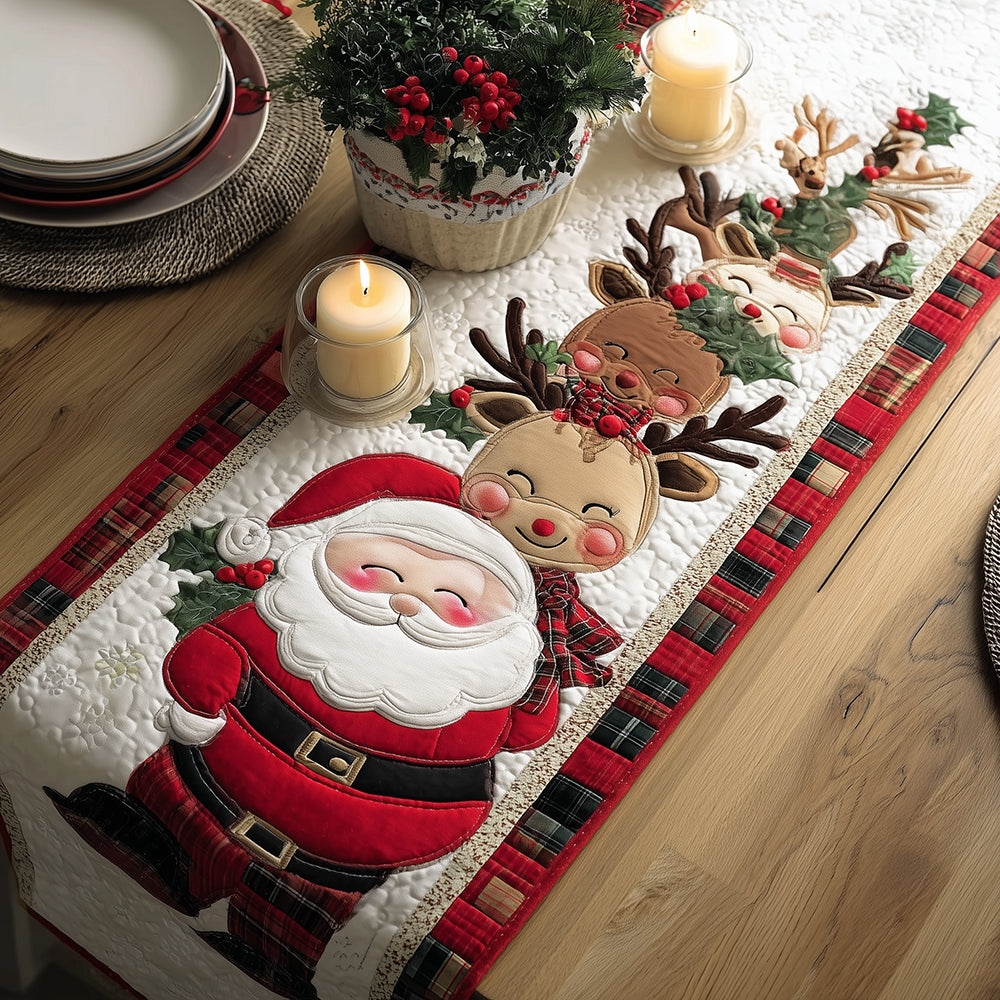 Christmas Love Quilted Table Runner NCU0TH3424