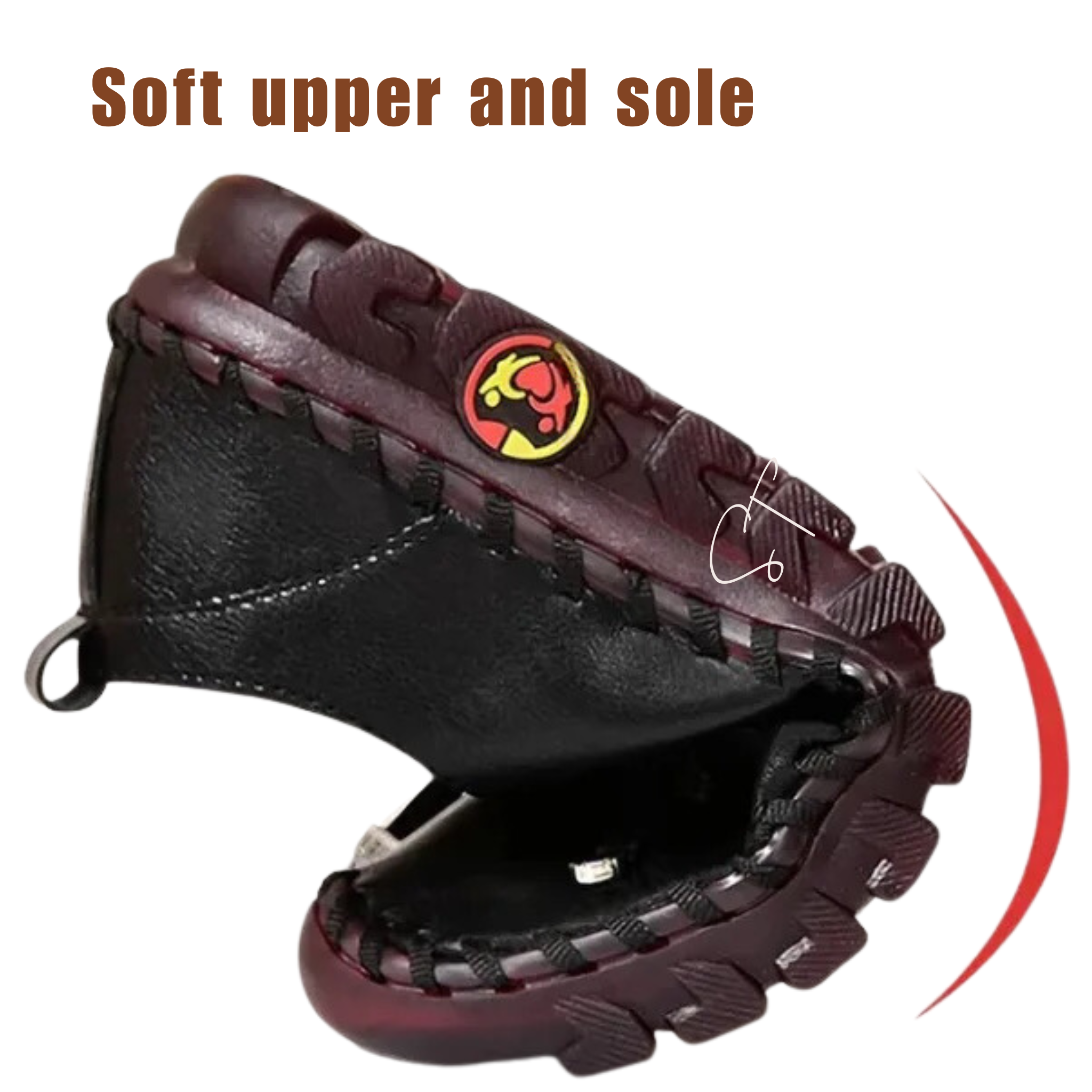 Orthopedic Shoes For Women Soft Non-slip Lace Up Arch-support Leather Fashion