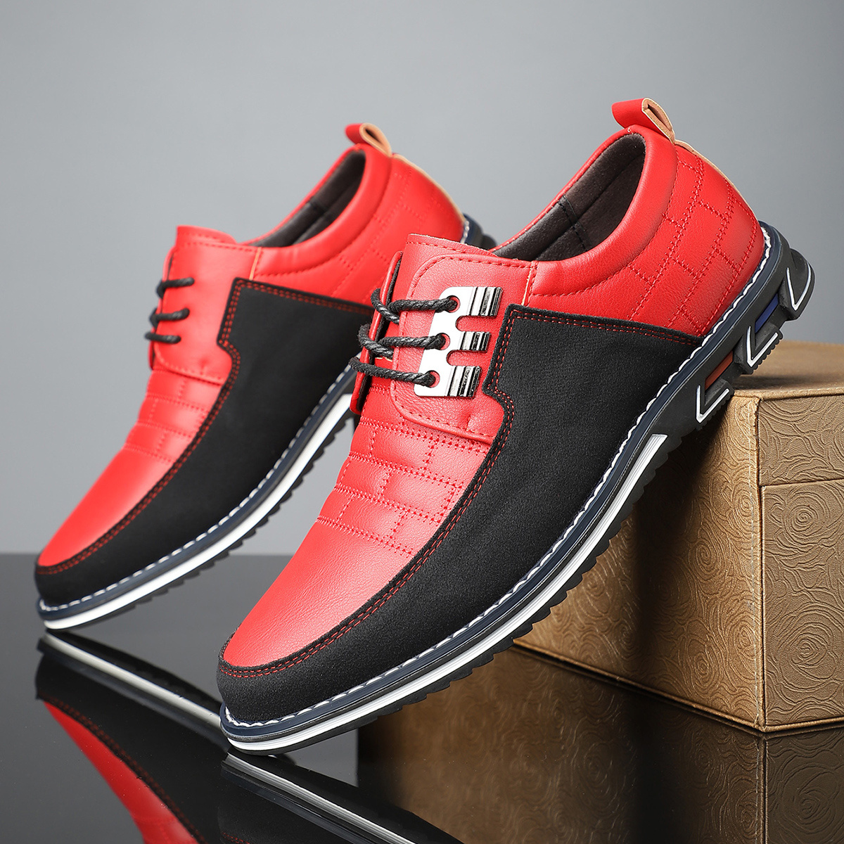 🔥70% OFF TODAY🔥Plus Size Men's British Style Shoes