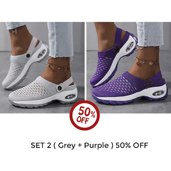 ⭐Last Day Sale 50% OFF⭐Orthopedic Clogs With Air Cushion Support to Reduce Back and Knee Pressure
