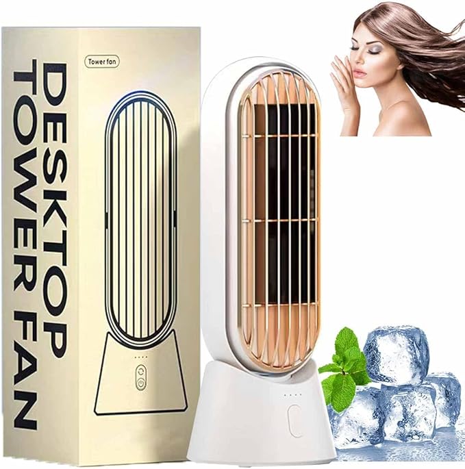 Rechargeable Air Circulator Fan – 360° Breeze for Home & Office