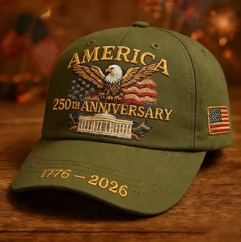 American 250th Anniversary Patriotic Eagle Baseball 