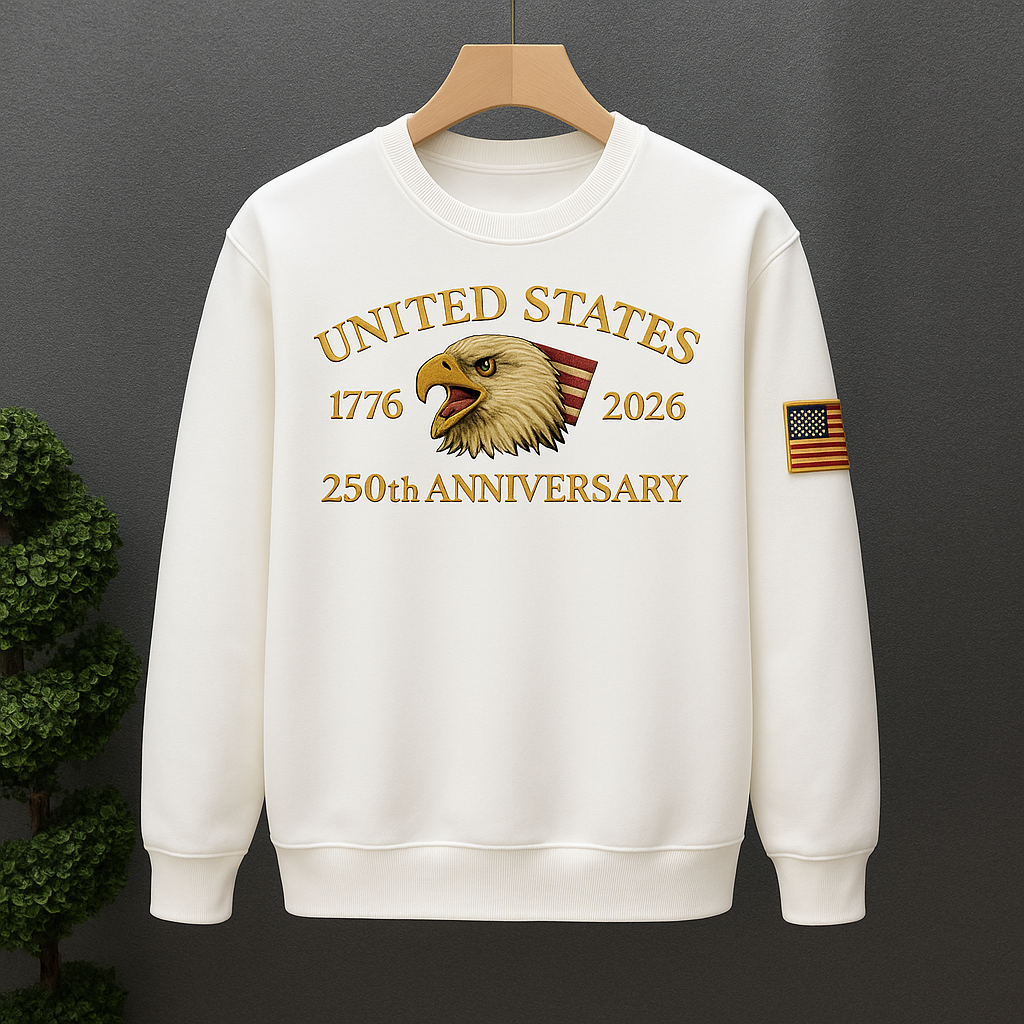🦅🇺🇸 United States 250th Anniversary Commemorative Sweatshirt
