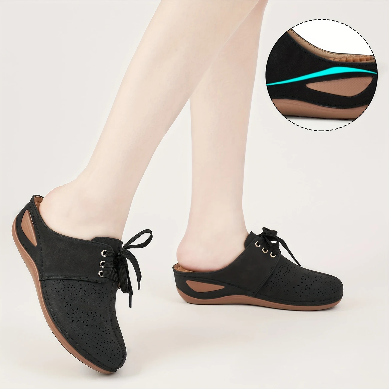 🔥LAST DAY PROMOTION 50% OFF -Women's Casual Wedge Orthopedic Slippers