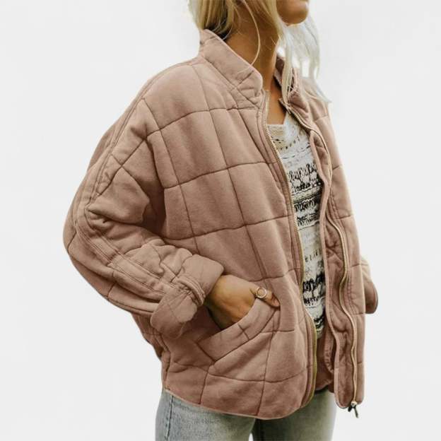 ELEGANT LINED OVERSIZED JACKET