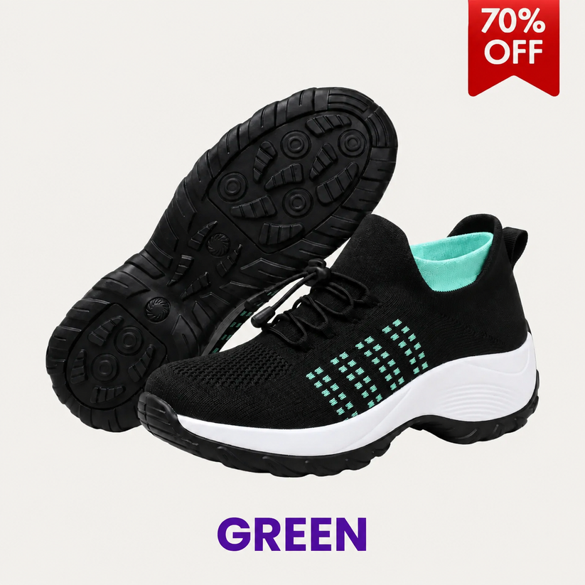 Last day 70% off 🔥Stretch Cushion Comfort & Relief All Day Walking Shoes