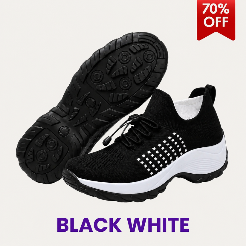 Last day 70% off 🔥Stretch Cushion Comfort & Relief All Day Walking Shoes