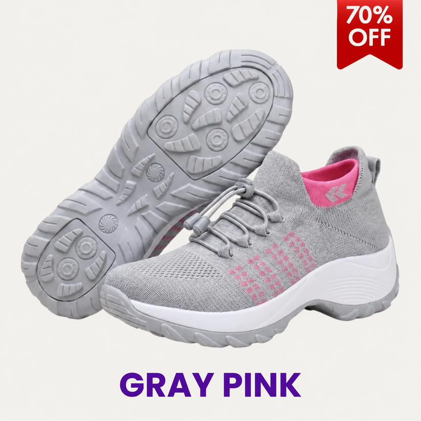 Last day 70% off 🔥Stretch Cushion Comfort & Relief All Day Walking Shoes