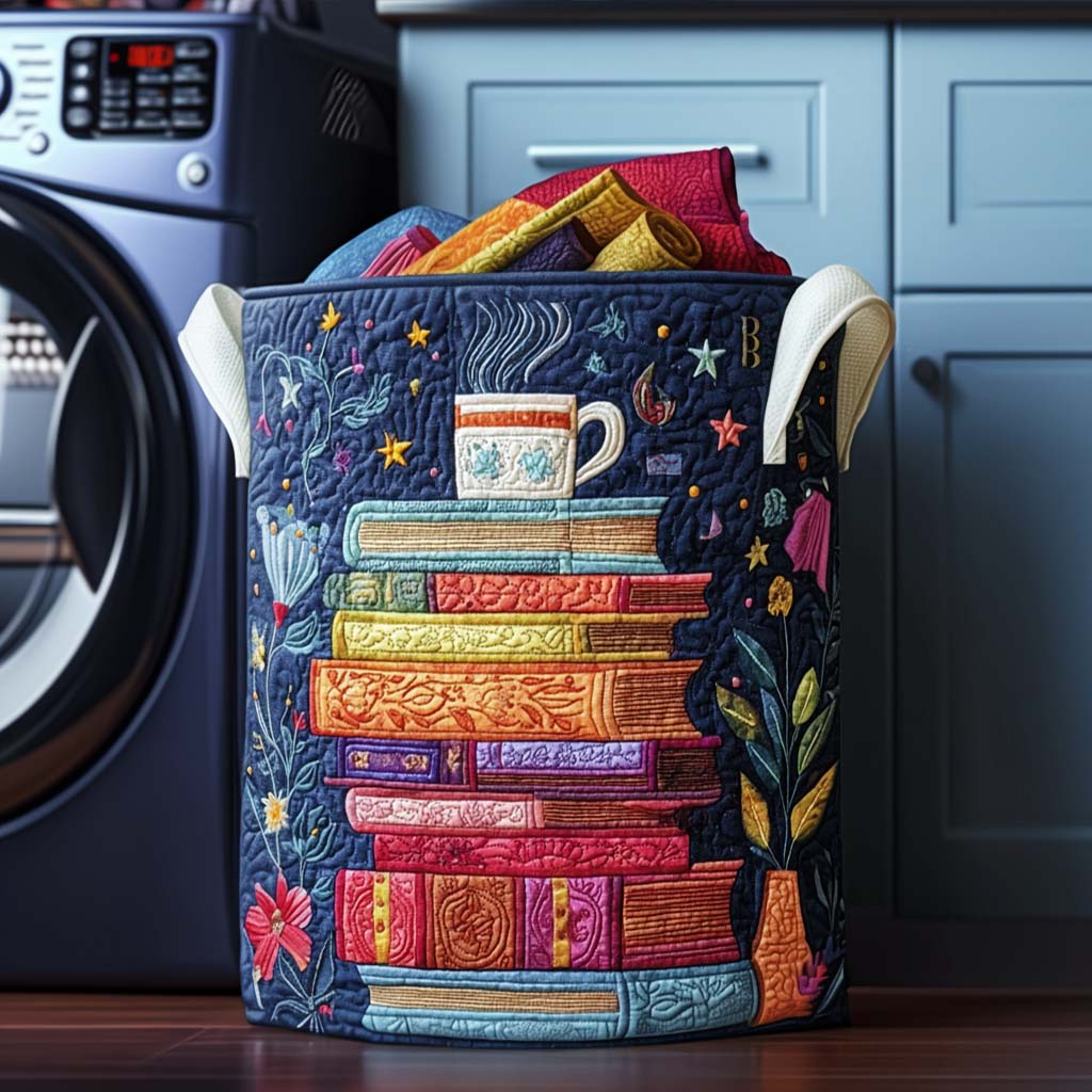 Reading Quilted Laundry Basket NCU0QN007