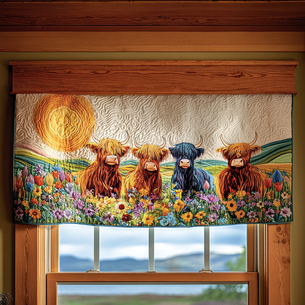 Triple Charm Quilted Valance NCU0PVL494