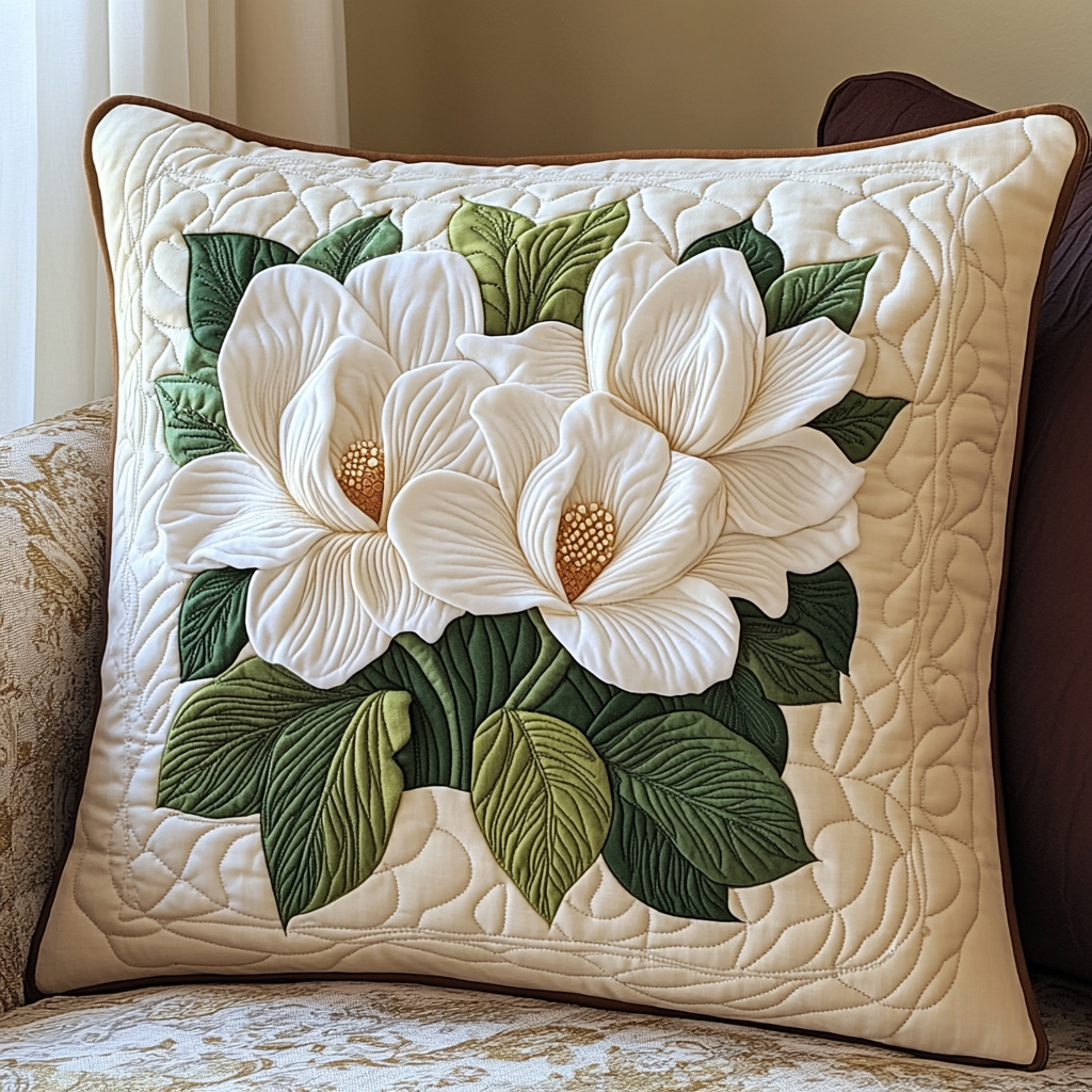 Bloom Grace Quilted Pillow Case NCU0VH2633