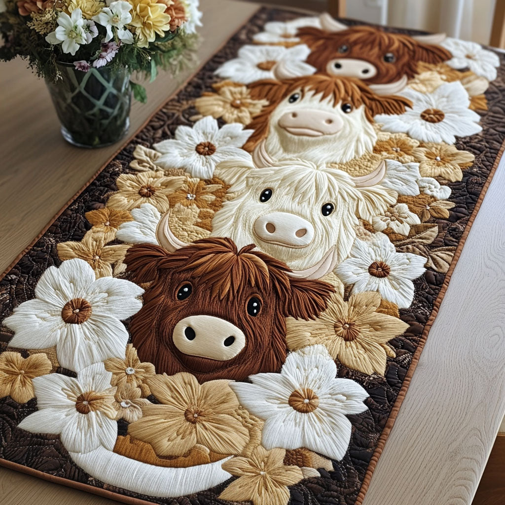 Pasture Beauty Quilted Table Runner NCU0NT3988