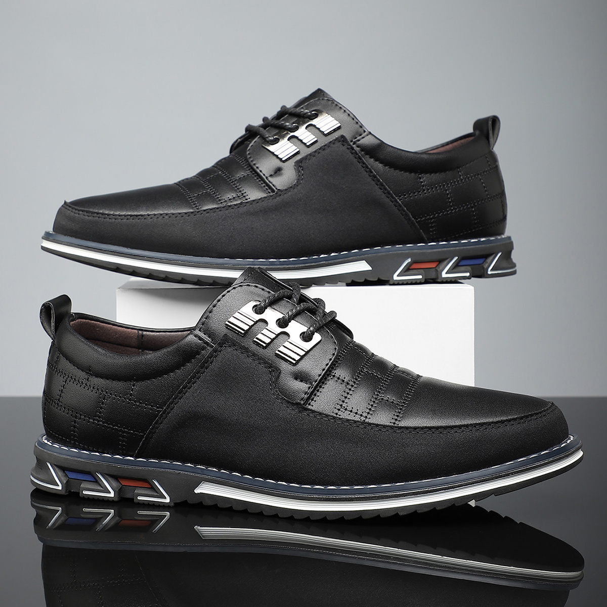 🔥70% OFF TODAY🔥Plus Size Men's British Style Shoes