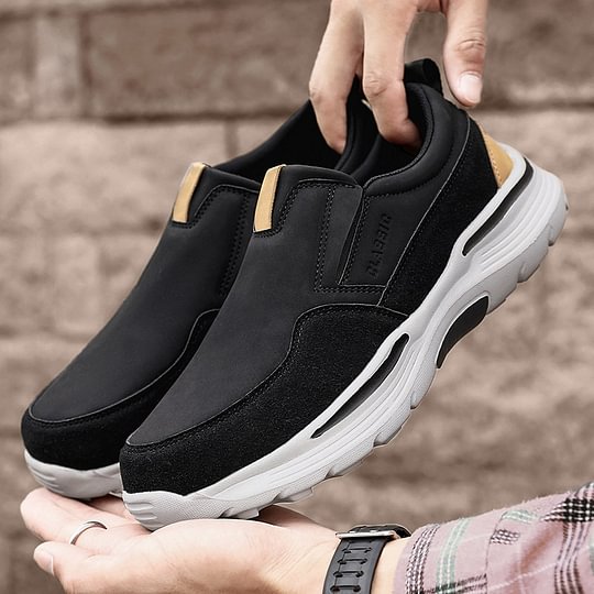 ⏰Limited Time Sale 70% OFF-Men’s Orthopedic Slip-On Walking Shoes – Lightweight, Breathable & Shock Absorbing