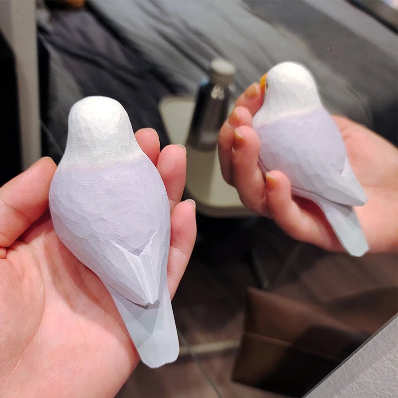 Lovebirds Sculpted Hand-Painted Bird Figure