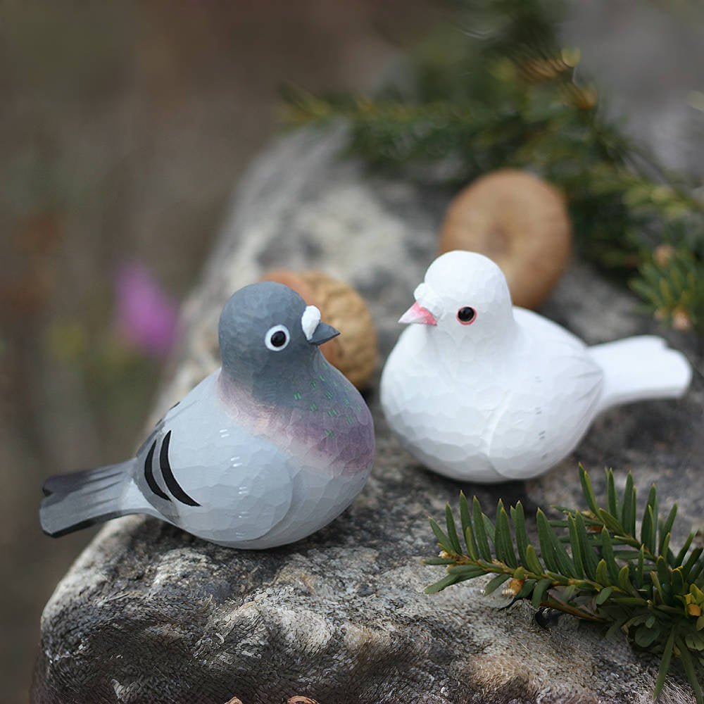 Pigeon Figurines �C Unique Home Decor
