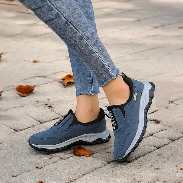 🔥LAST DAY 70% OFF🔥Women's Slip-On Outdoor Hiking Sneakers – Comfortable Breathable Non-Slip Shoes for Walking and Travel