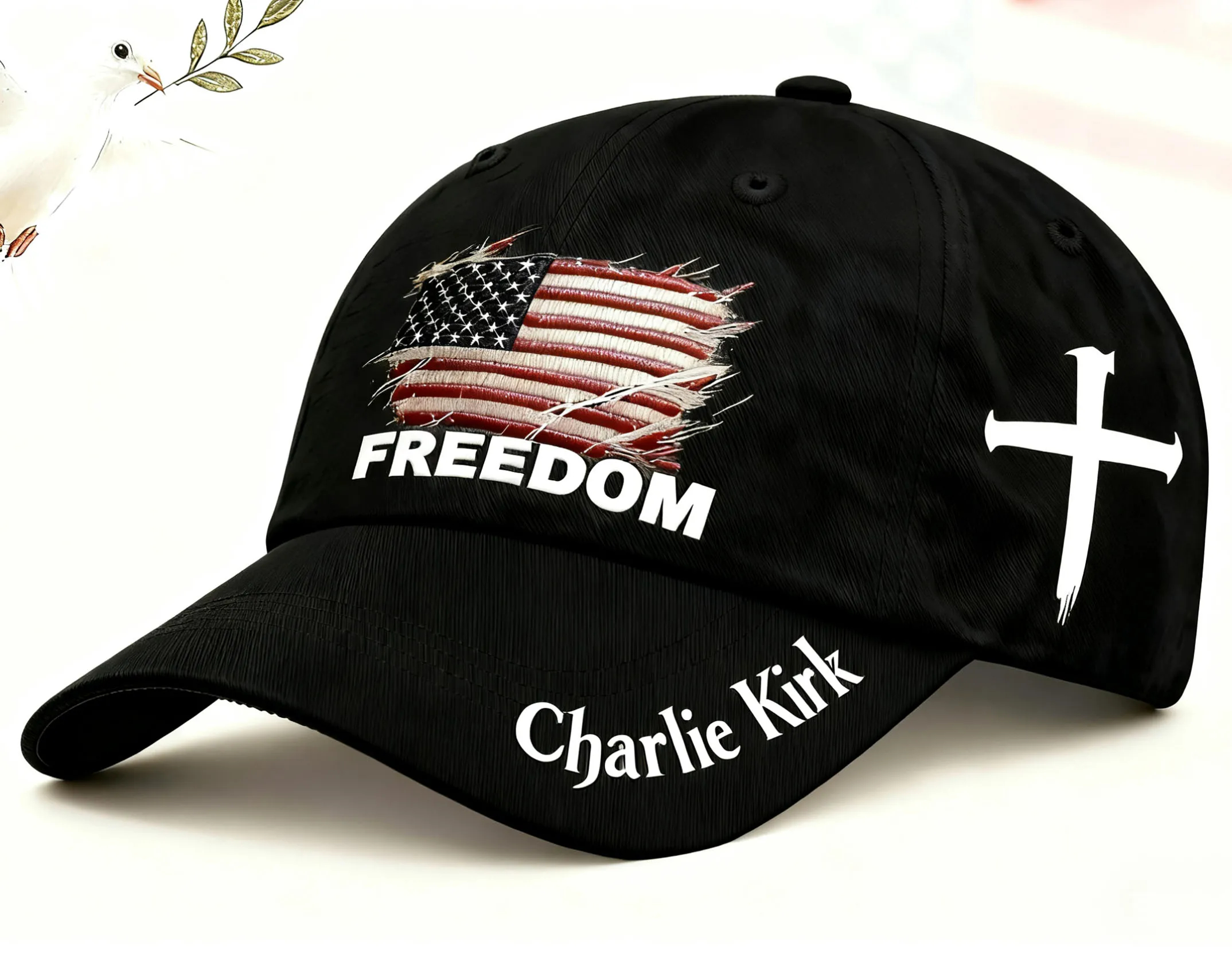🔥LAST DAY 49% OFF - Liberty American flag print baseball cap