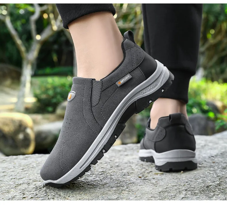 Men's Comfortable Waterproof Orthopedic Walking Shoes