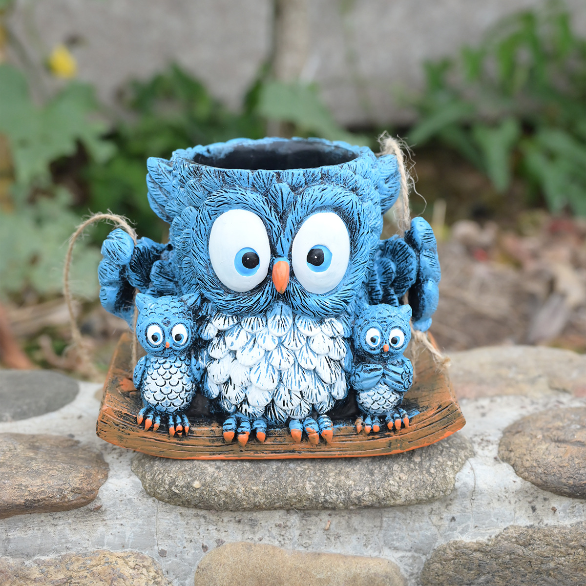 💖🎁 2026 Holiday Gift - 50% Off —— 😻 Quirky  Owl Hanging Planter — Succulent & Green Plant Gift