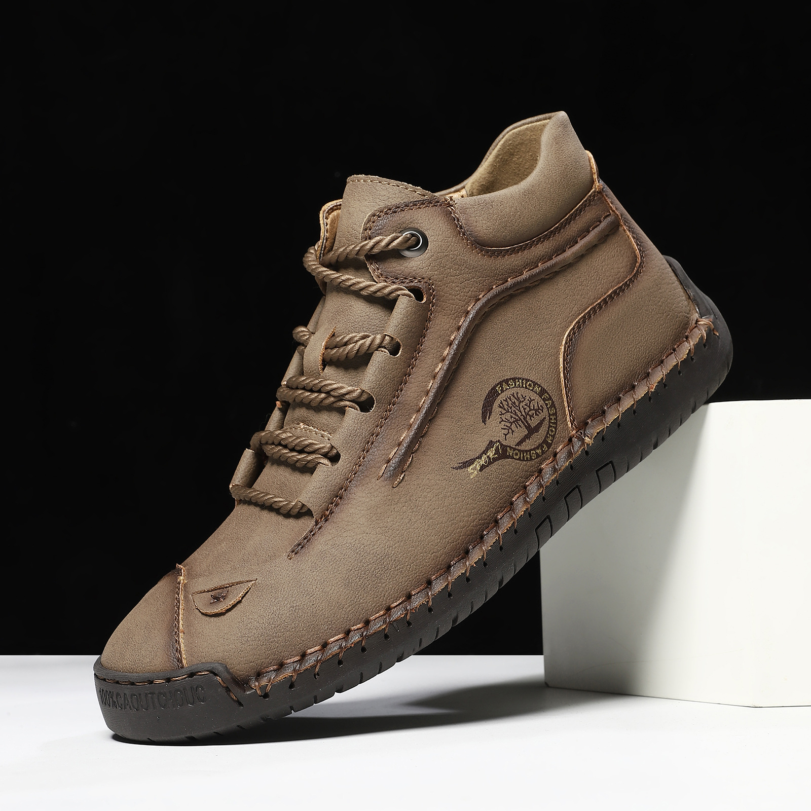 🔥Today 55% off🔥Men's hand-stitched genuine leather orthopedic shoes