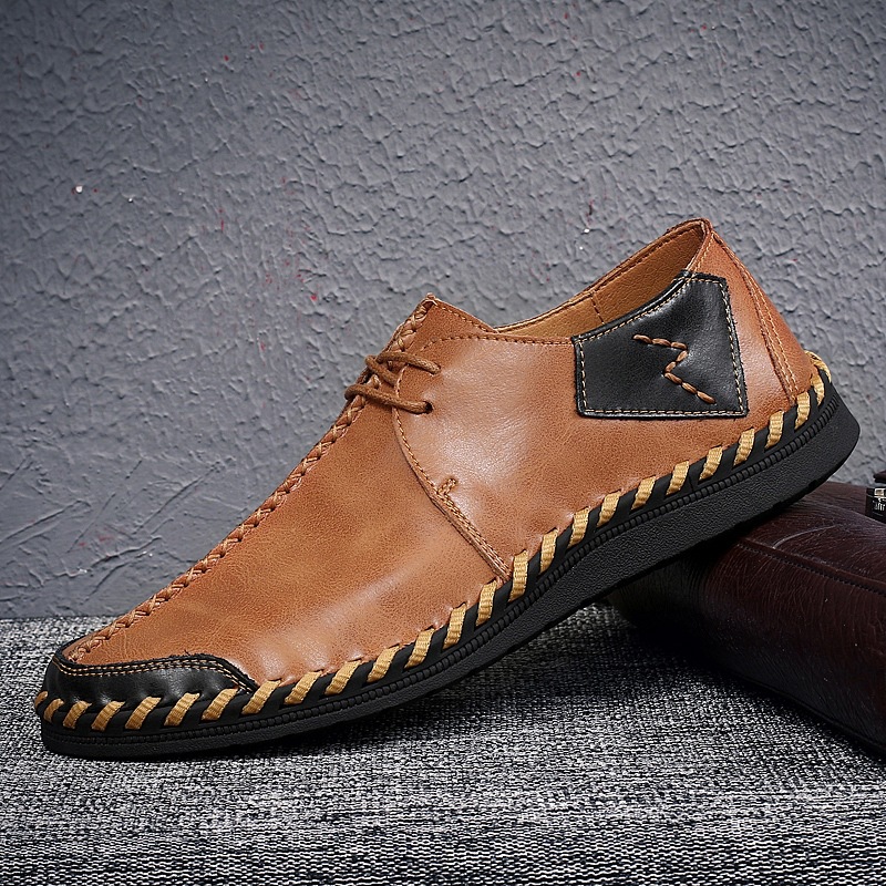 Last Day 50% OFF🔥2025 latest men's hand-sewn casual leather shoes