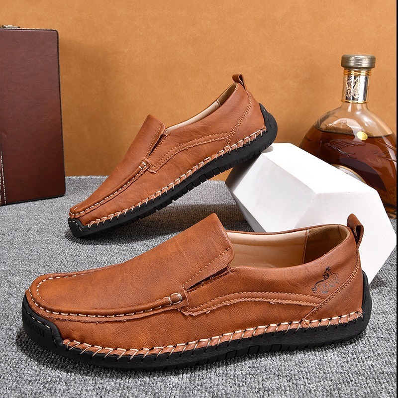 🔥Last day 50% off 🔥Men's handmade comfortable orthopedic non-slip loafers