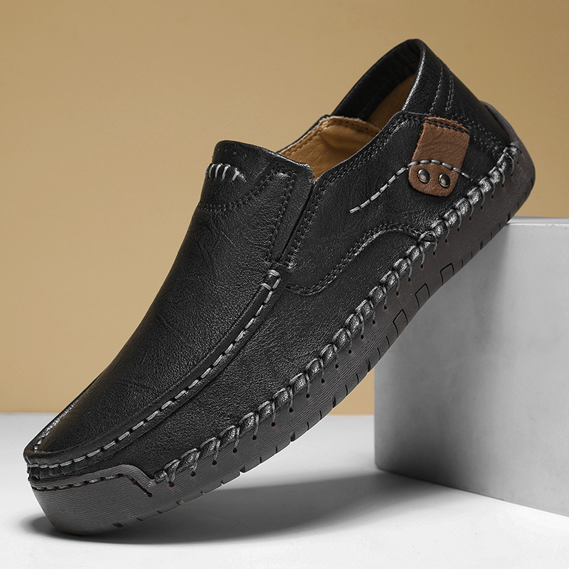 ⏰Limited Time Sale 65% OFF-Men's genuine leather slip-on loafers
