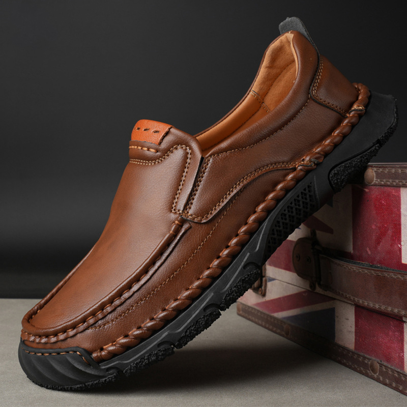 🔥Hot Sale🎉Handmade soft-soled orthotic shoes for men