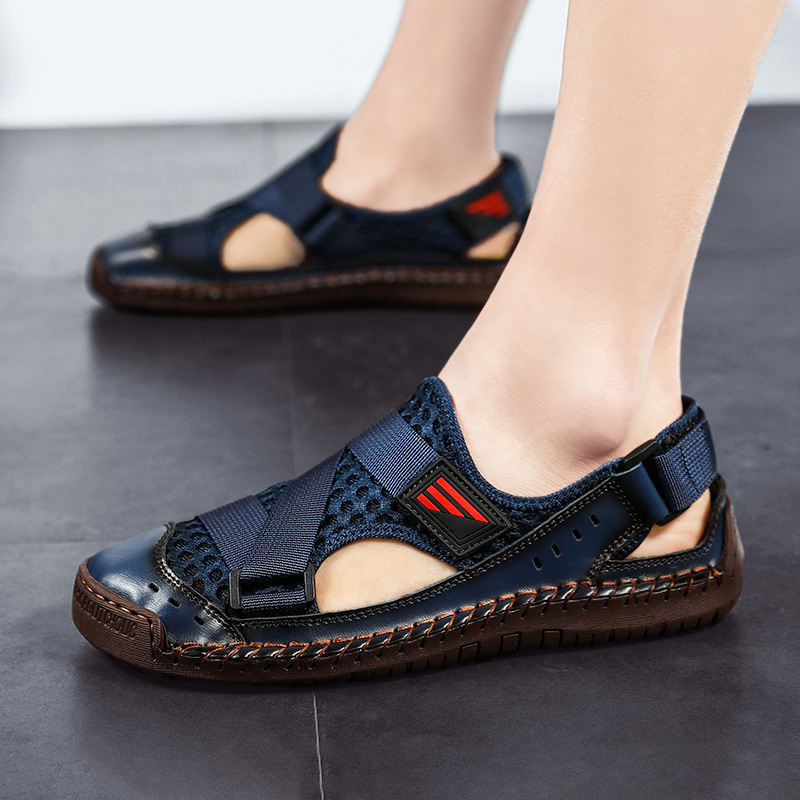 🔥HOT SALE🎁--60% OFF 🎉Men's Casual Beach Breathable Plus Size Sandals