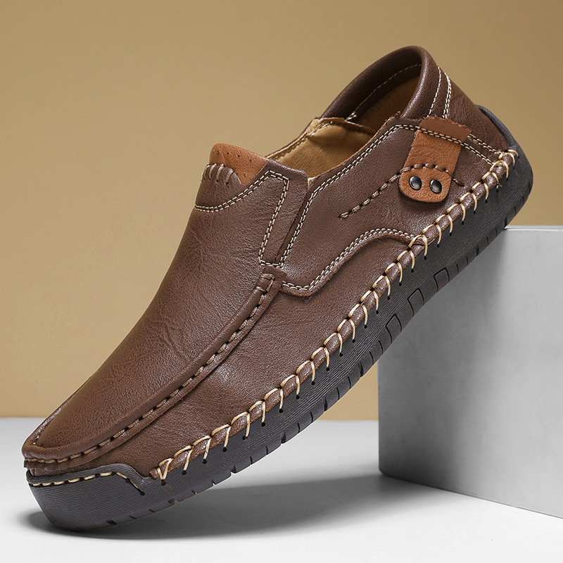 ⏰Limited Time Sale 65% OFF-Men's genuine leather slip-on loafers