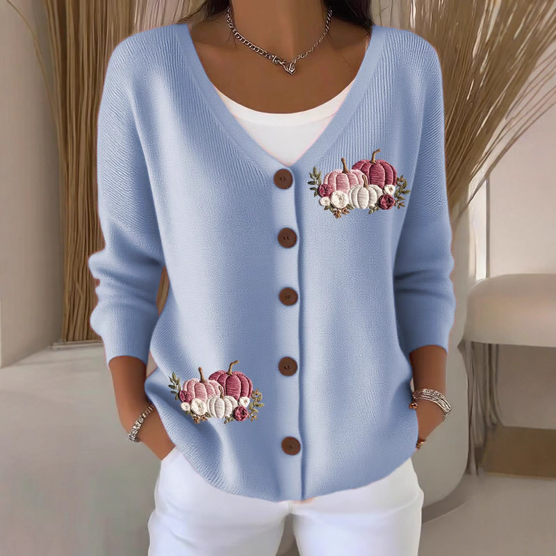 🔥49% OFF-Women's 3D Printed Retro Cashmere Cardigan