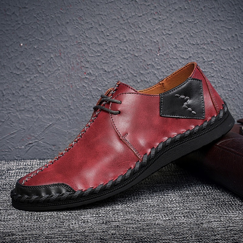 Last Day 50% OFF🔥2025 latest men's hand-sewn casual leather shoes